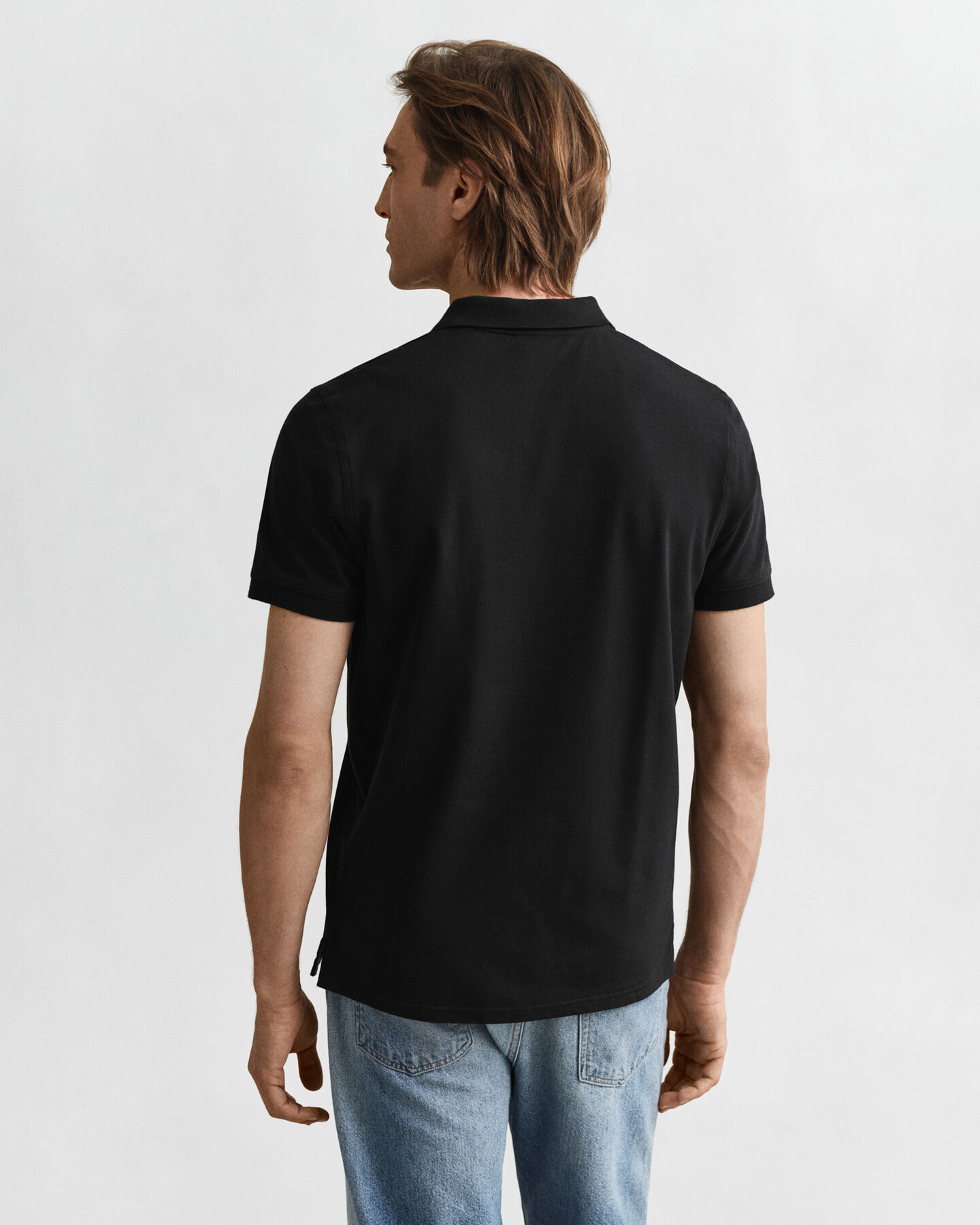 Contrast Piqu&eacute; Polo Shirt