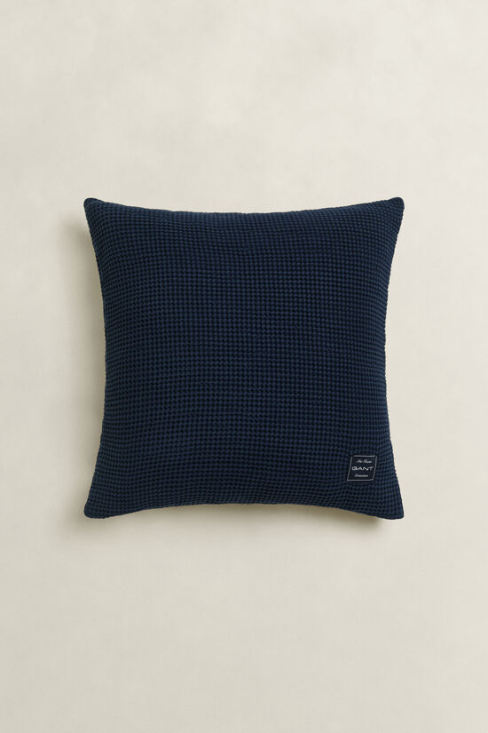 Waffle Textured Cotton Cushion