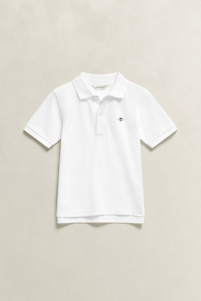 Kids Shield Piqu&eacute; Polo Shirt