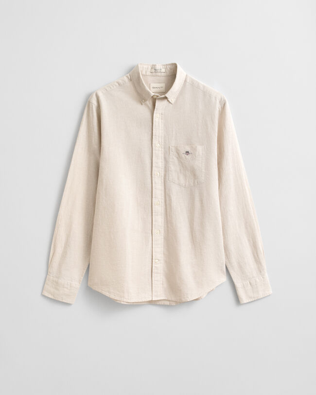 Regular Fit Cotton Linen Shirt