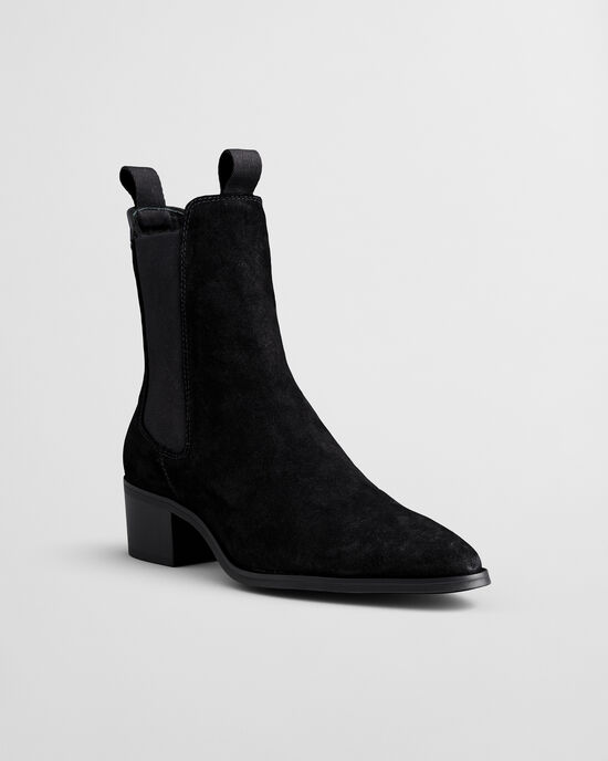 St Broomly Suede Chelsea Boots