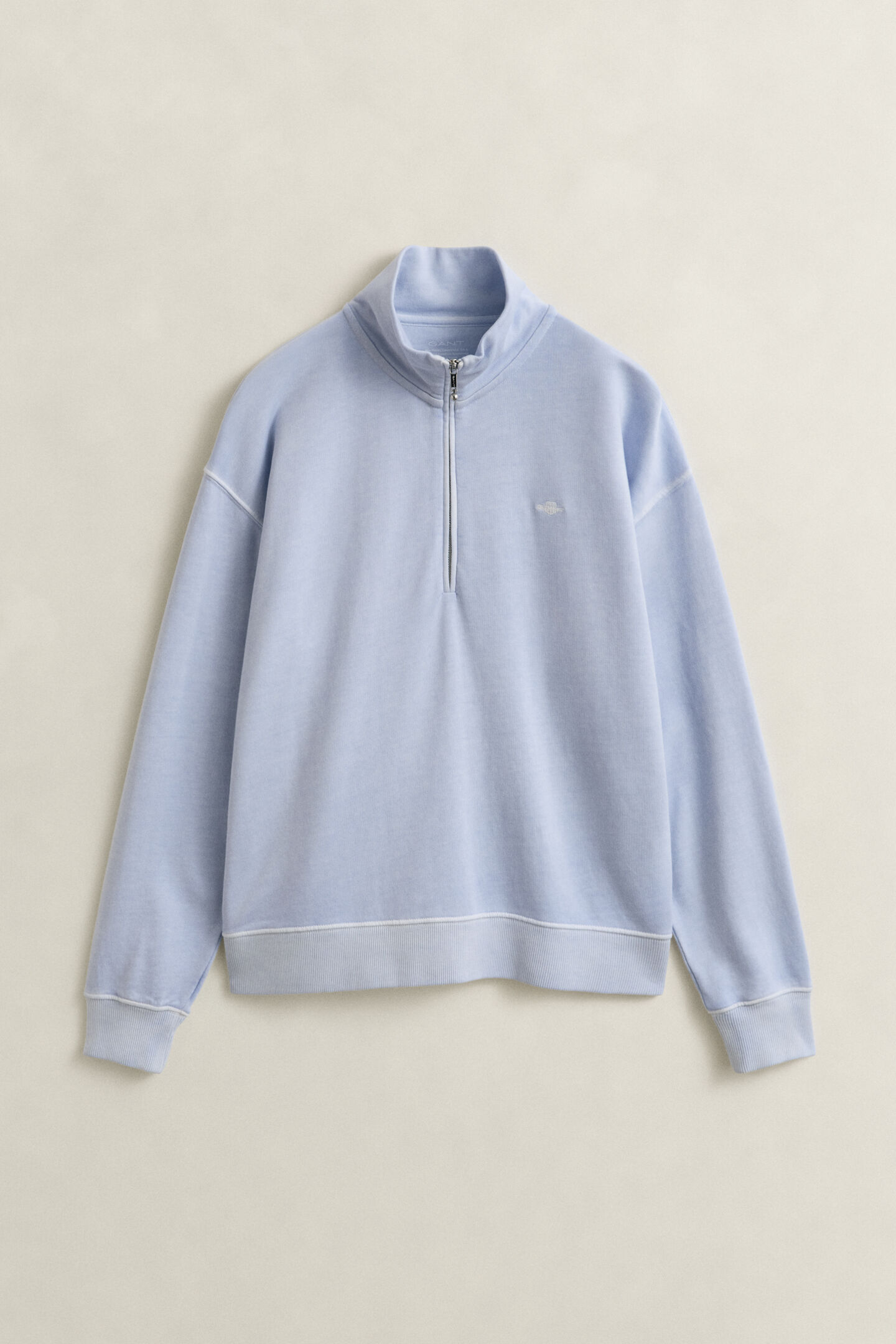 Washed Shield Half-Zip Sweatshirt