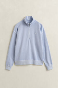 Washed Shield Half-Zip Sweatshirt
