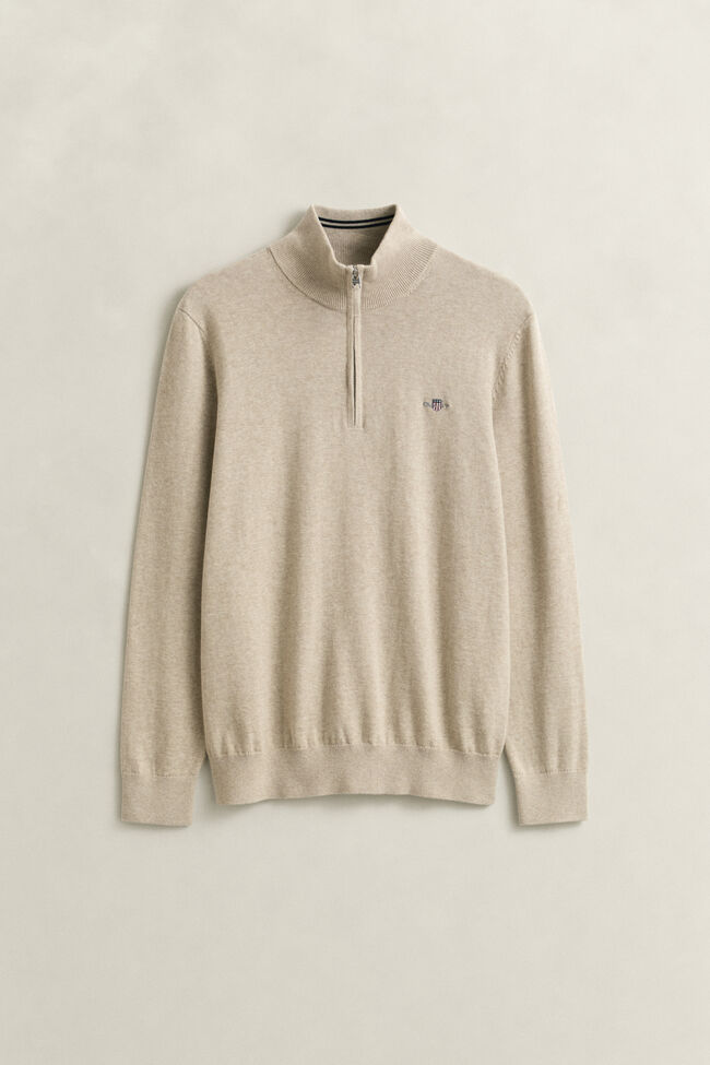 Classic Cotton Half-Zip Sweater