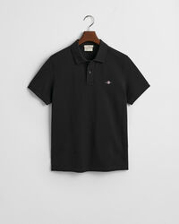 Slim Fit Shield Piqué Polo Shirt