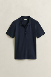 Ribbed Polo Shirt