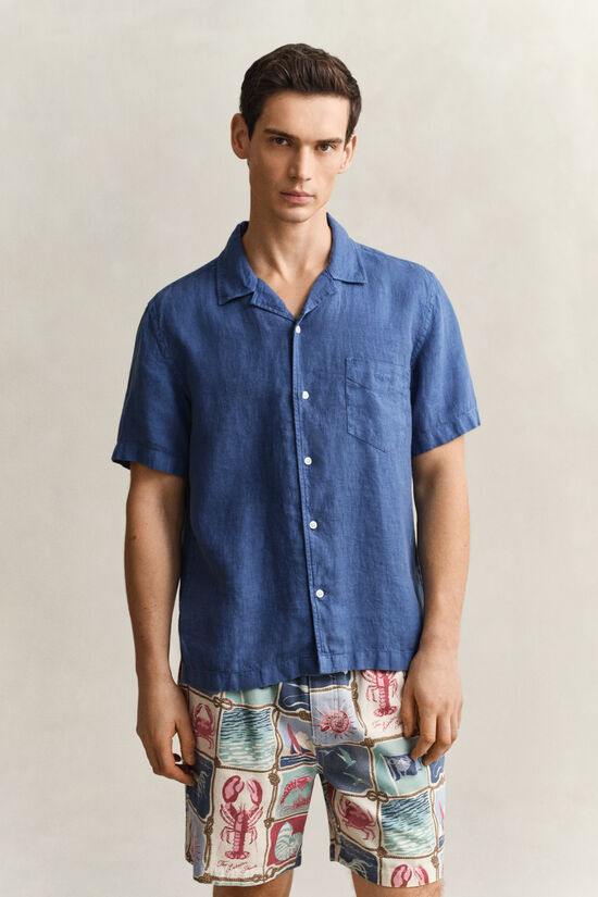 Short Sleeve Linen Shirt