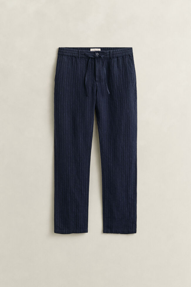 Striped Linen Pants