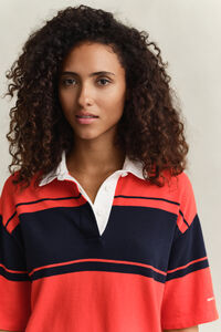 Barstriped Short Sleeve Heavy Rugger