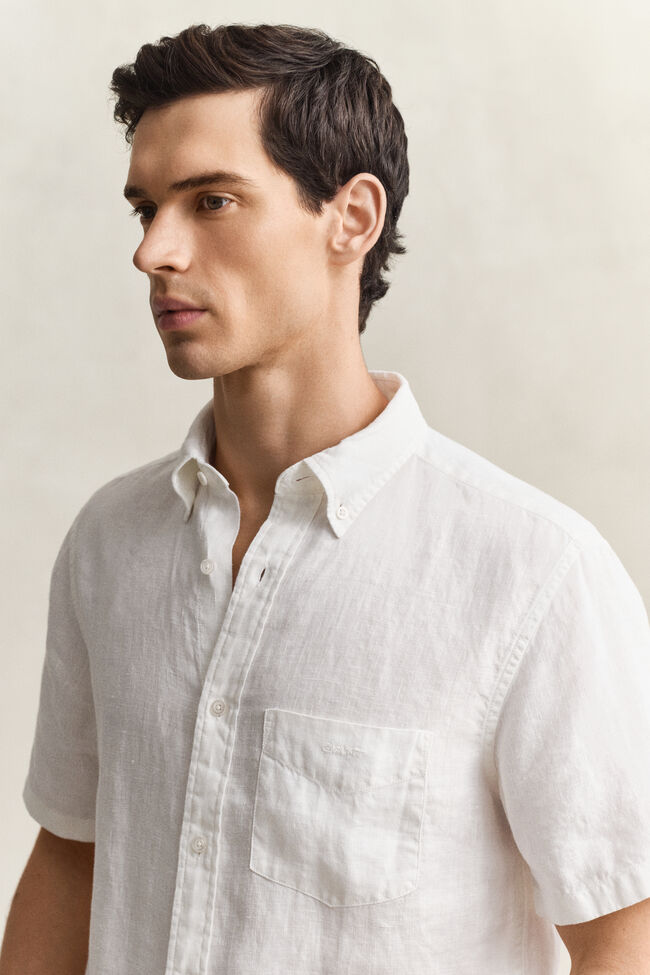 Short Sleeve Linen Shirt