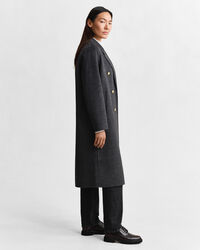 Checked Handstitched Coat