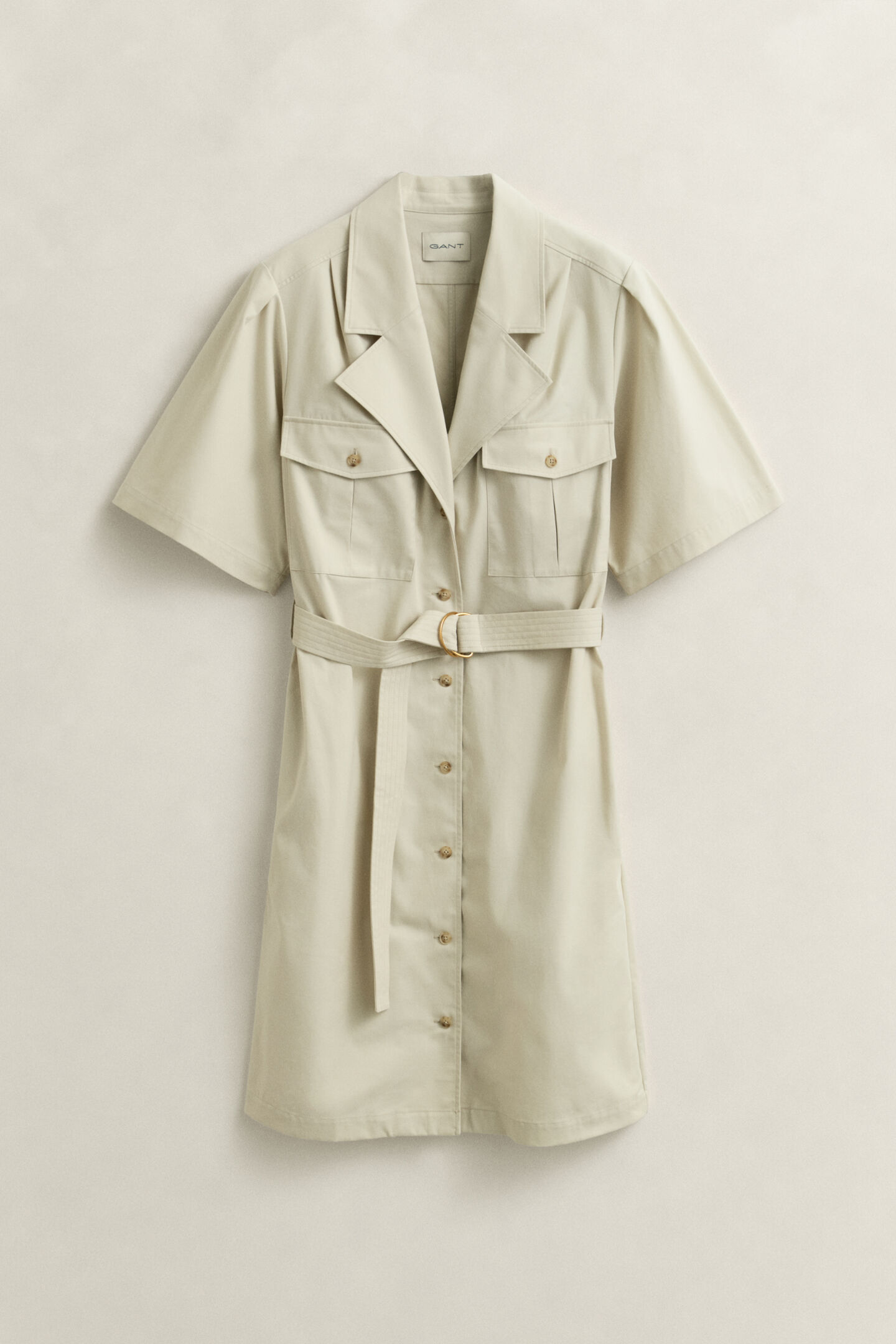 Belted Utility Dress