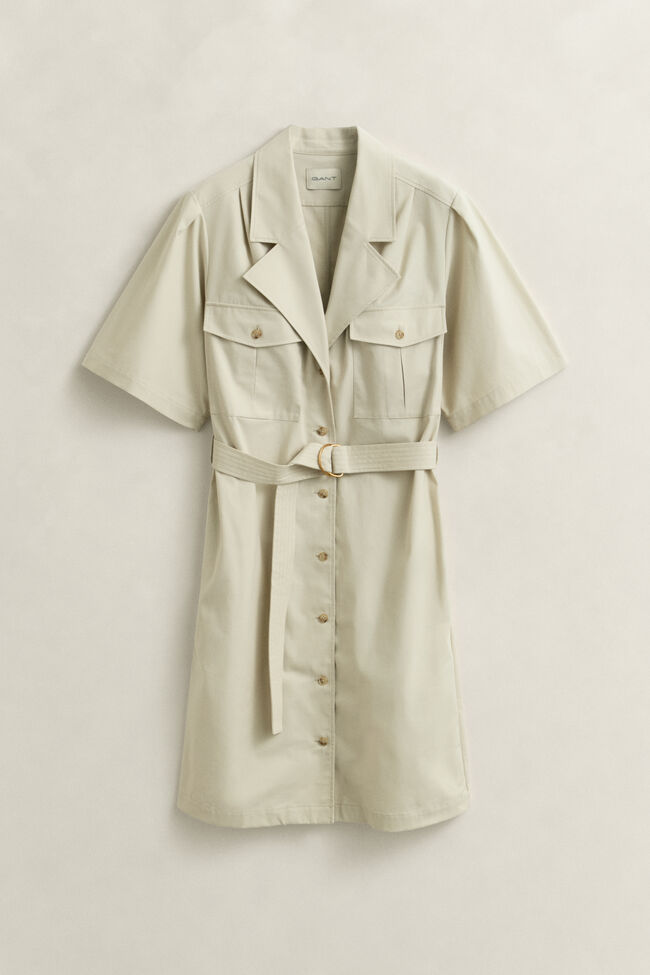 Belted Utility Dress