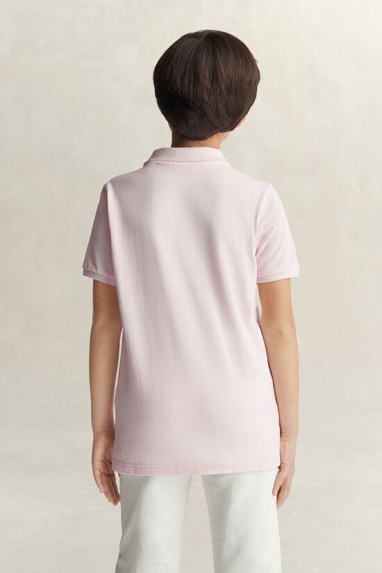 Teens Shield Piqu&eacute; Polo Shirt