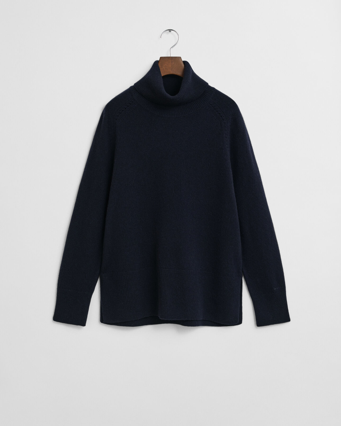 Soft Wool Cashmere Blend Turtleneck Sweater