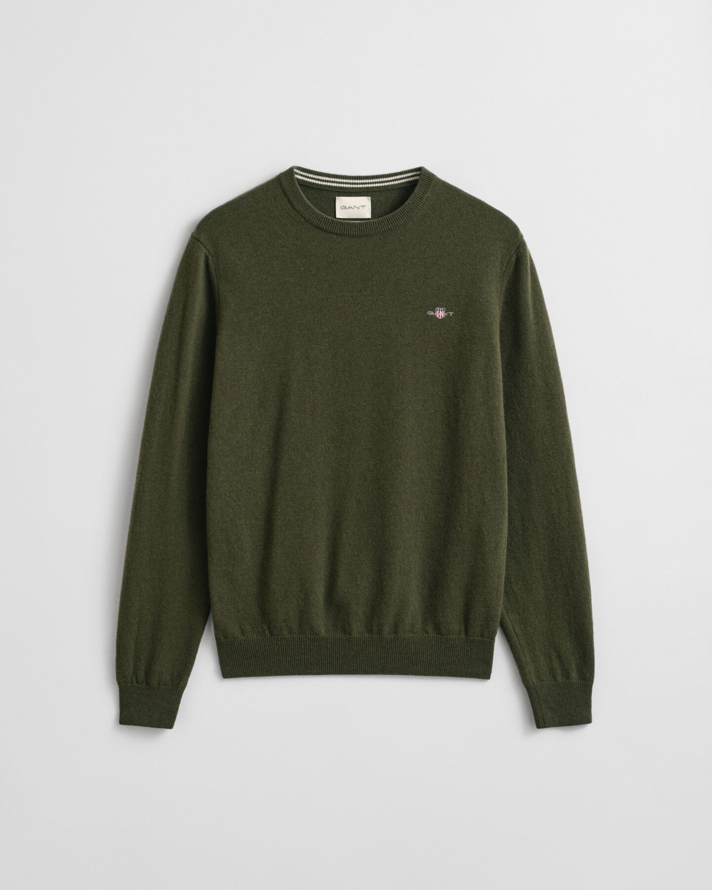 Superfine Lambswool Crew Neck Sweater