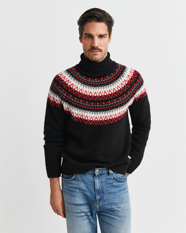 Fair Isle Turtleneck