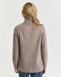 Soft Wool Cashmere Blend Turtleneck Sweater
