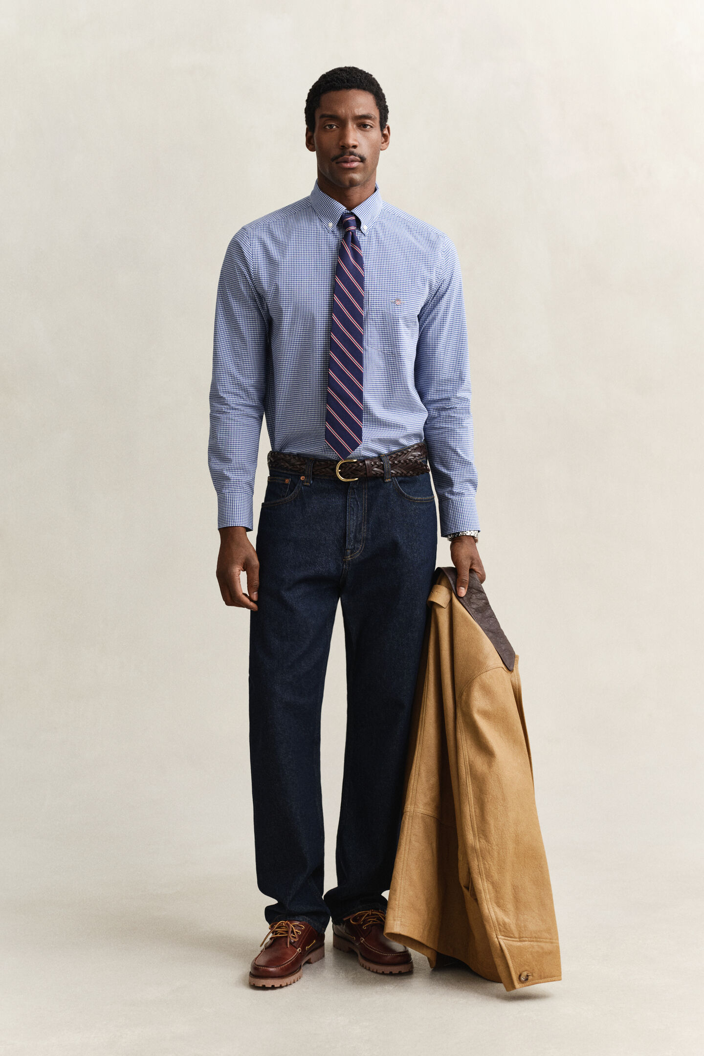 Gingham Classic Poplin Shirt