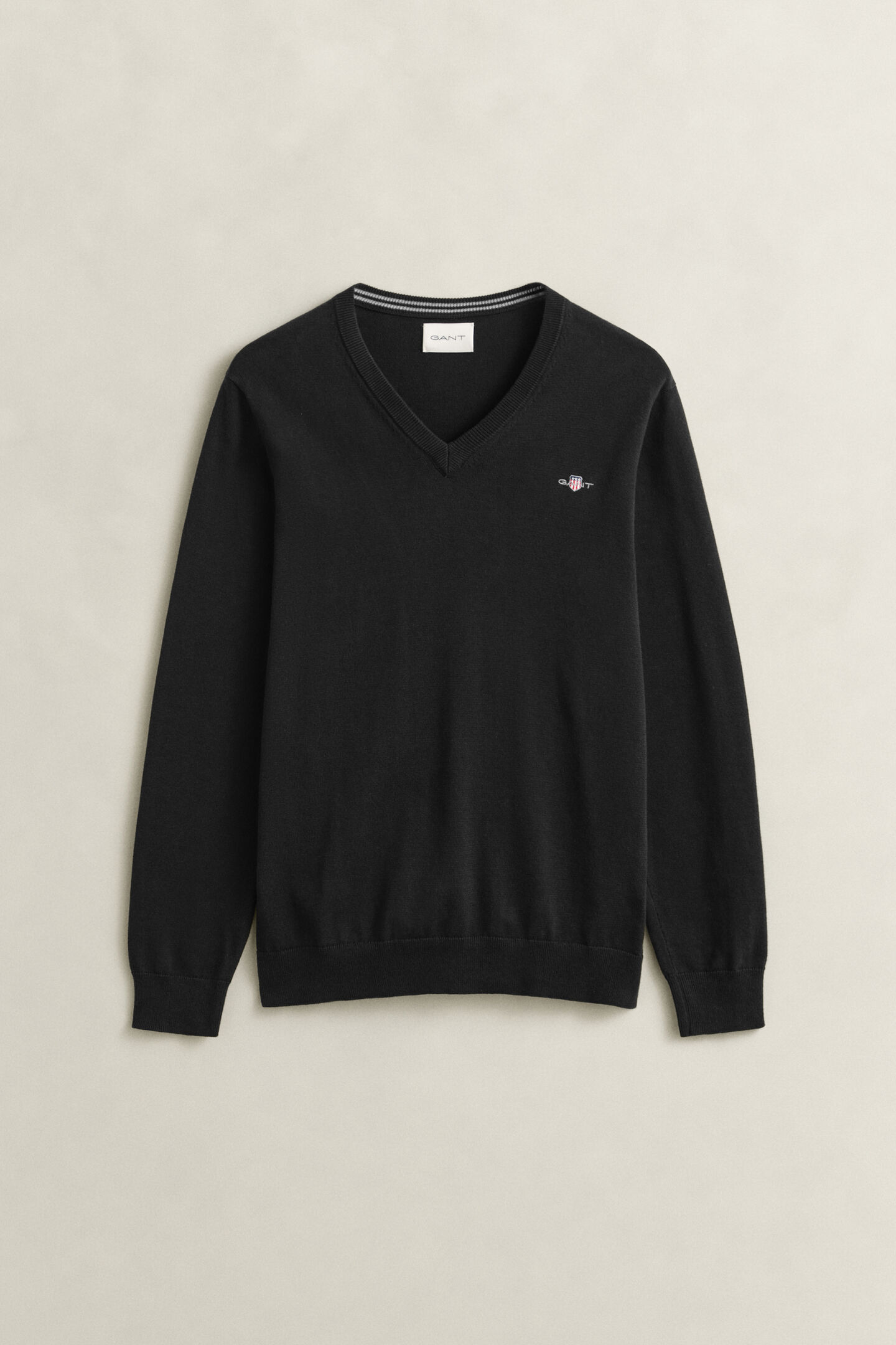 Classic Cotton V-Neck Sweater