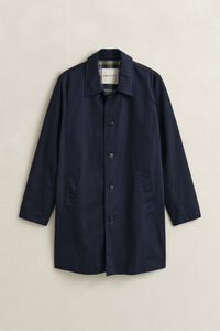 Cotton Blend Car Coat
