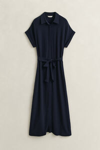 Cap Sleeve Shirt Dress