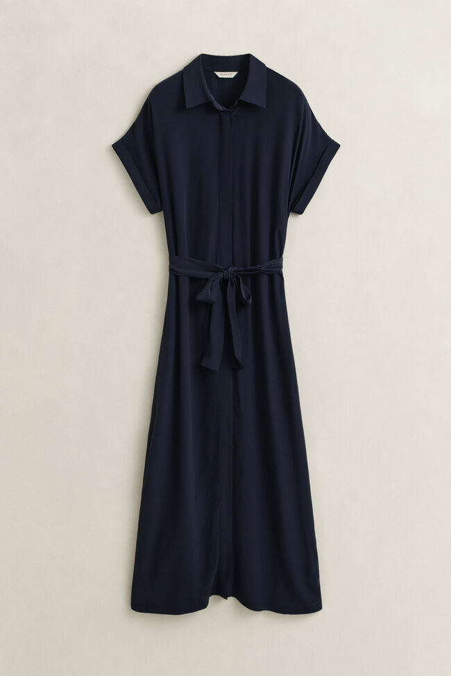 Cap Sleeve Shirt Dress