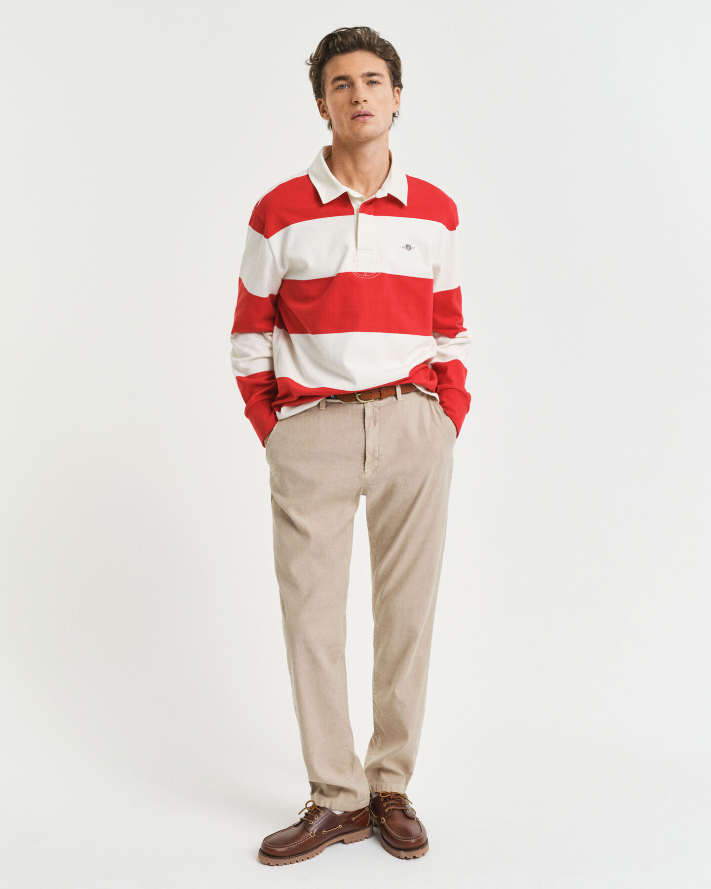 Slim Fit Cotton Linen Chinos