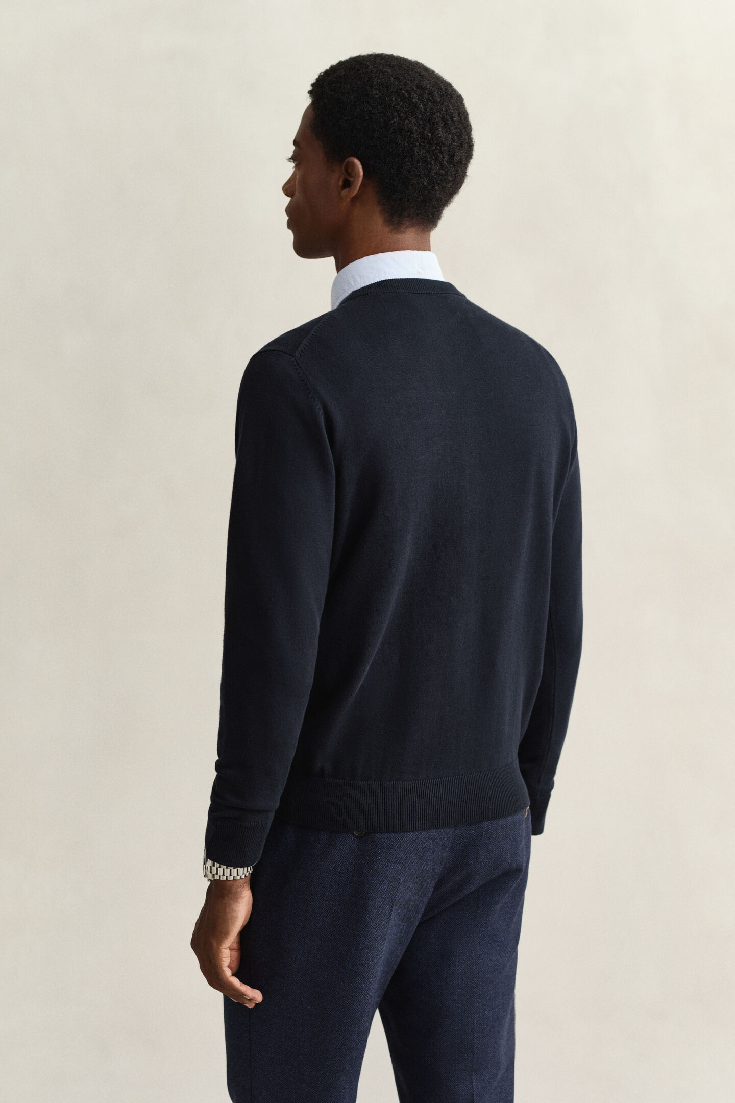 Cotton Crew Neck Sweater