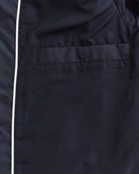 Quilted Windcheater Mid-Length Jacket