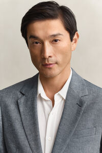 Indigo Herringbone Suit Jacket