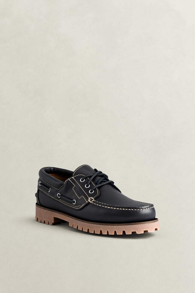 Tratton Leather Boat Shoes
