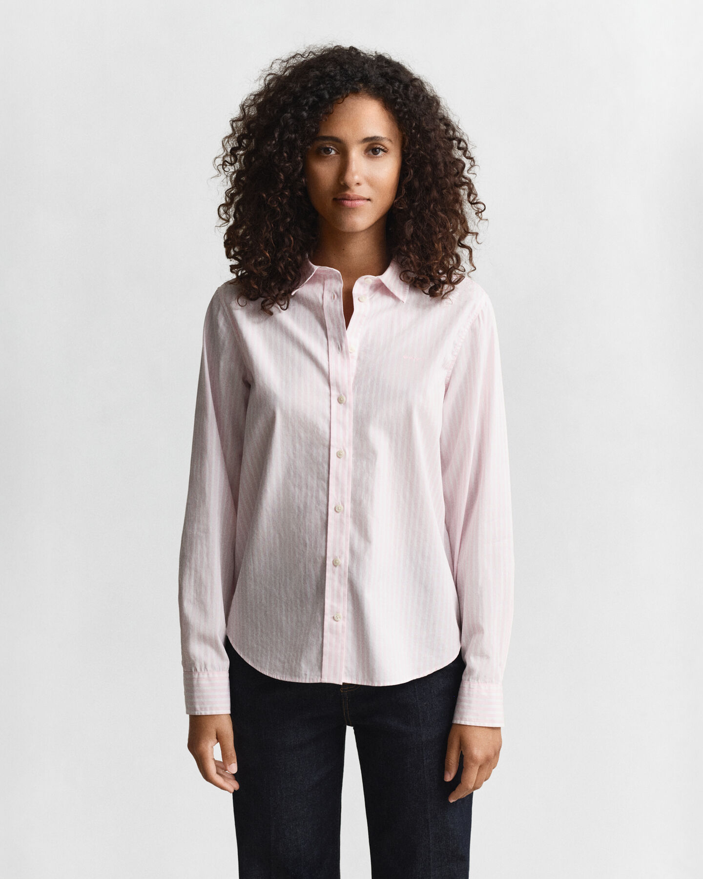 Regular Fit Classic Striped Poplin Shirt