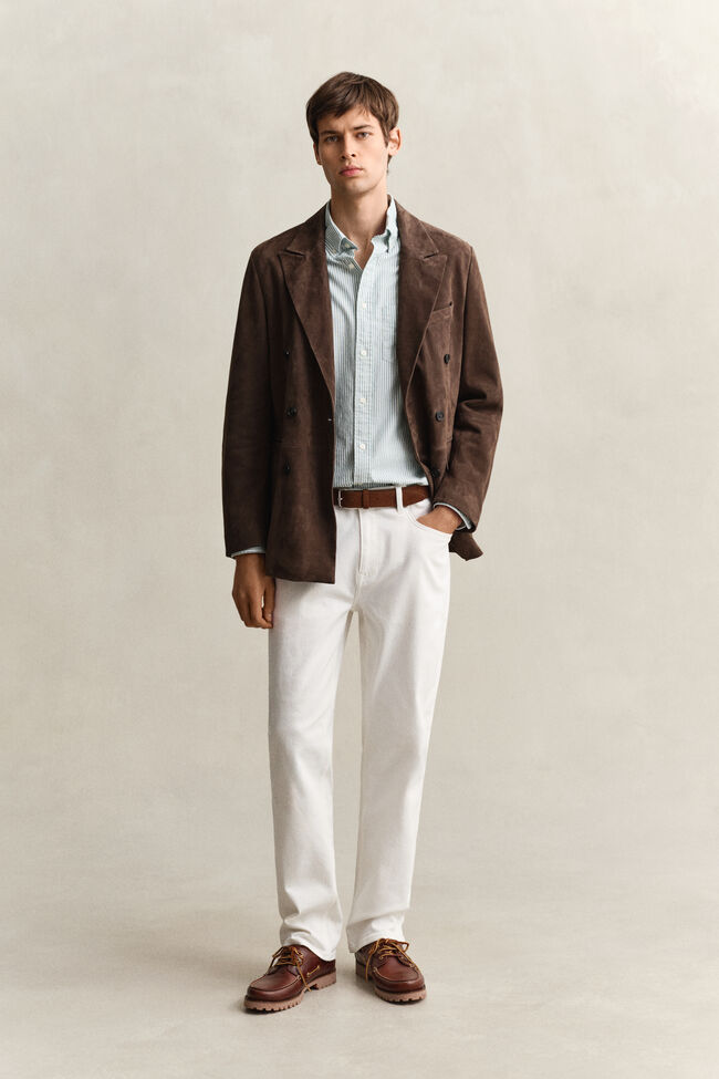 Banker Stripe Classic Oxford Shirt