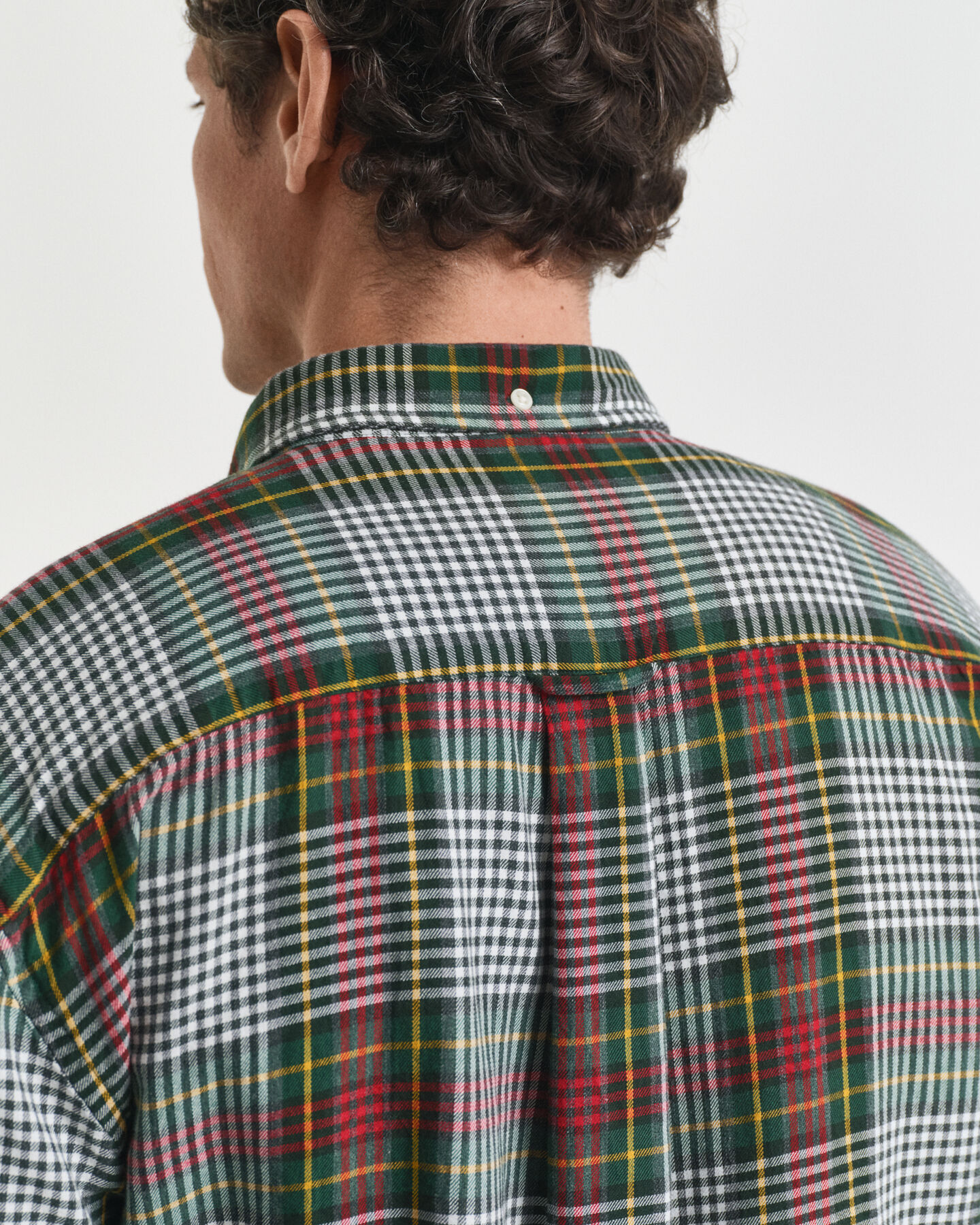 Relaxed Fit Lightweight Checked Twill Shirt