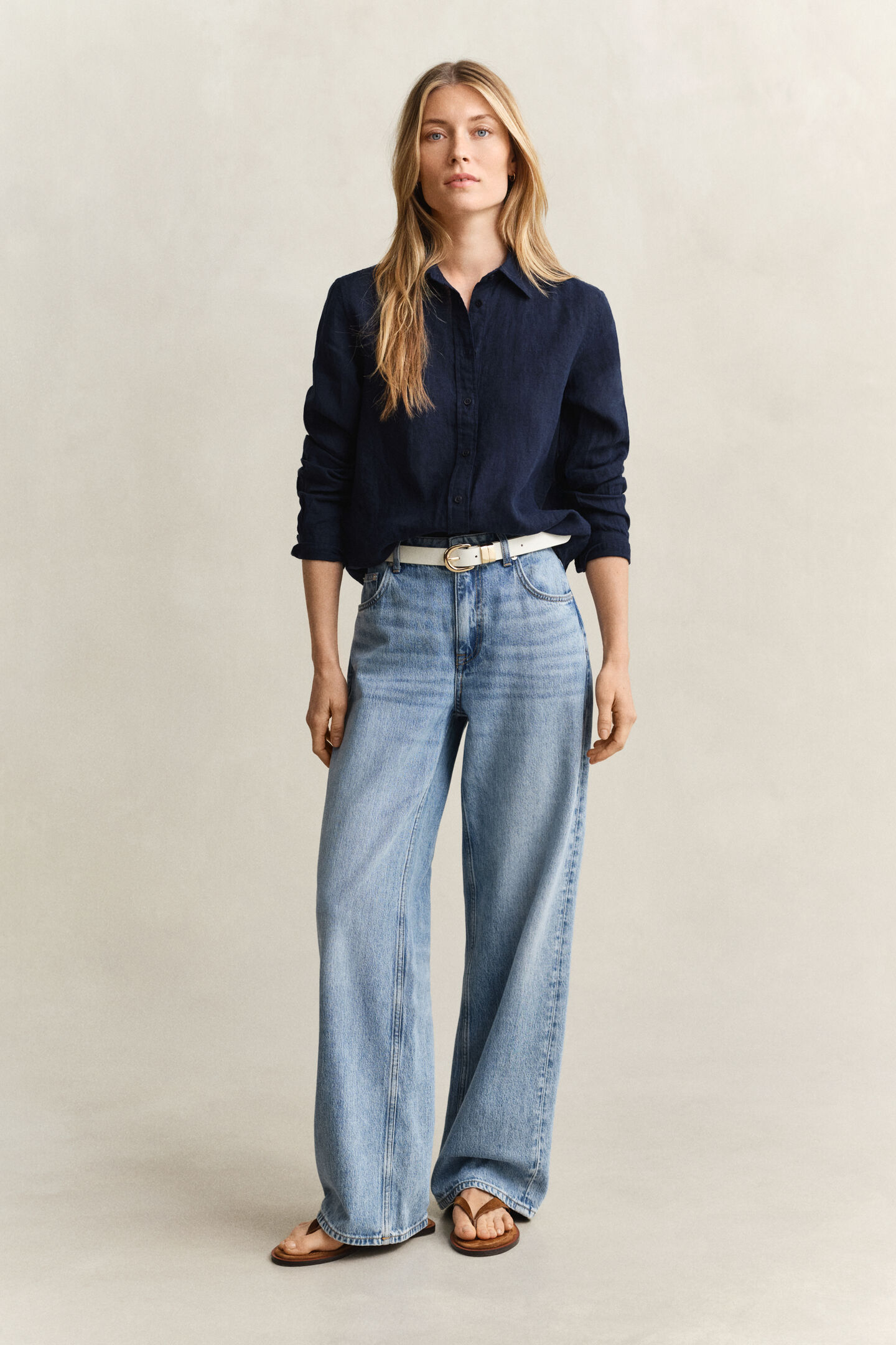 Regular Fit Linen Shirt