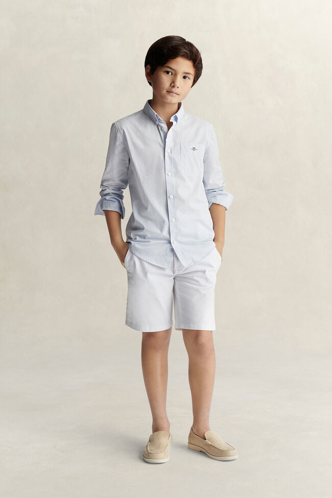 Teen Boys Shield Poplin Shirt