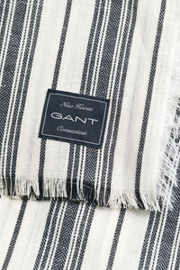 Yacht Striped Cotton Linen Throw
