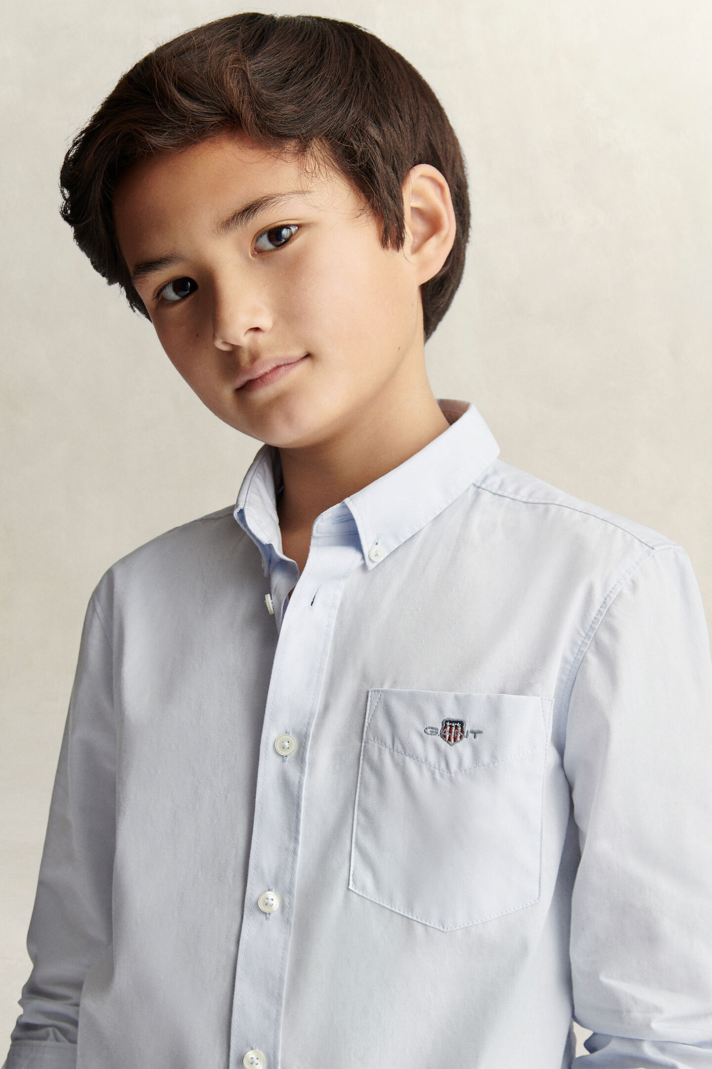 Teen Boys Shield Poplin Shirt