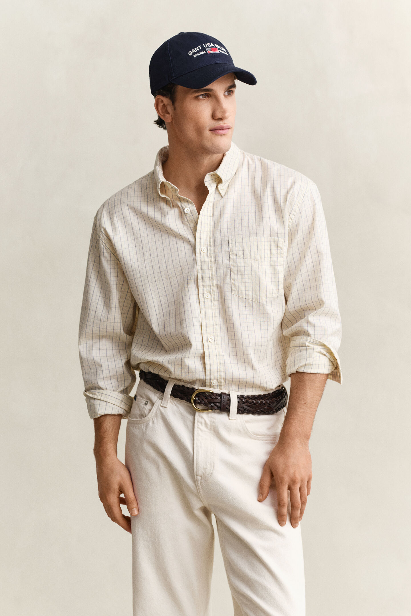 Relaxed Fit Checked Dreamy Oxford Shirt