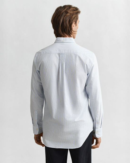 Regular Fit Banker Stripe Classic Oxford Shirt