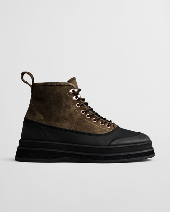 Blistown Suede Lace-Up Boots