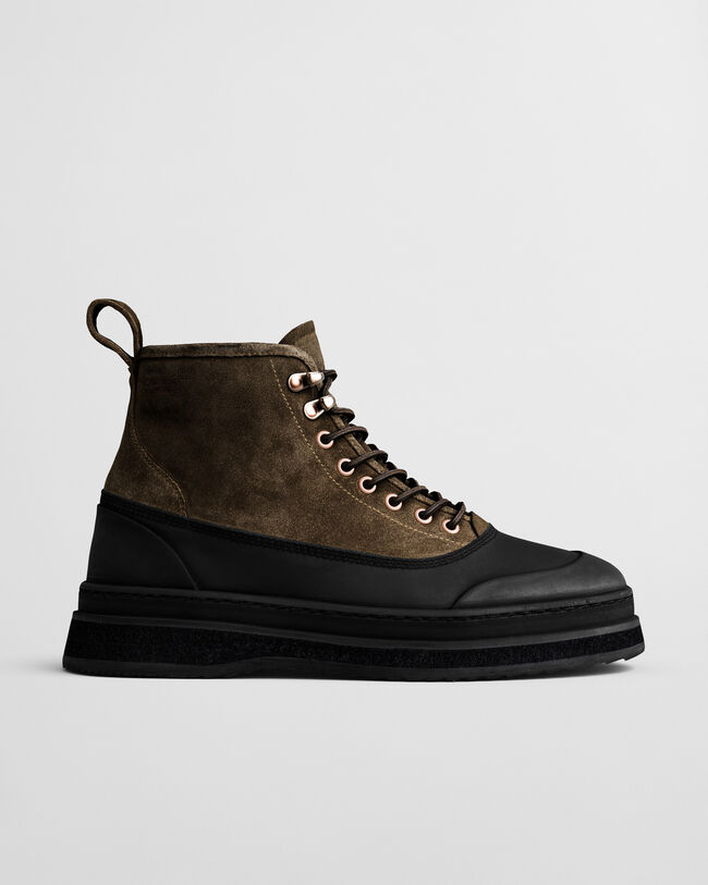 Blistown Suede Lace-Up Boots