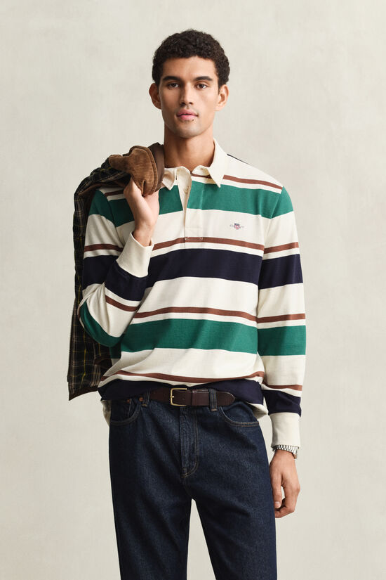 Striped Heavy Rugger