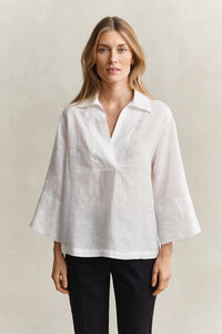 Popover Linen Shirt