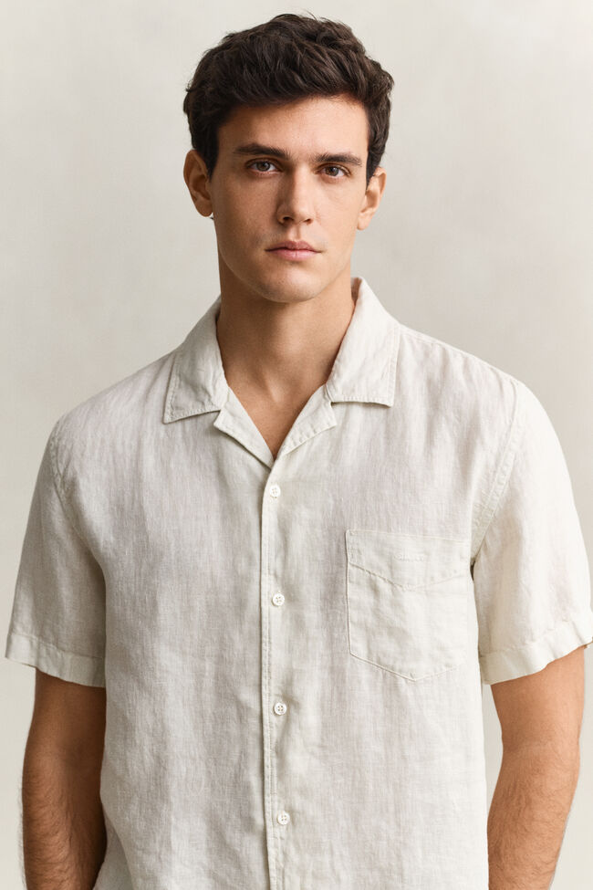 Short Sleeve Linen Shirt