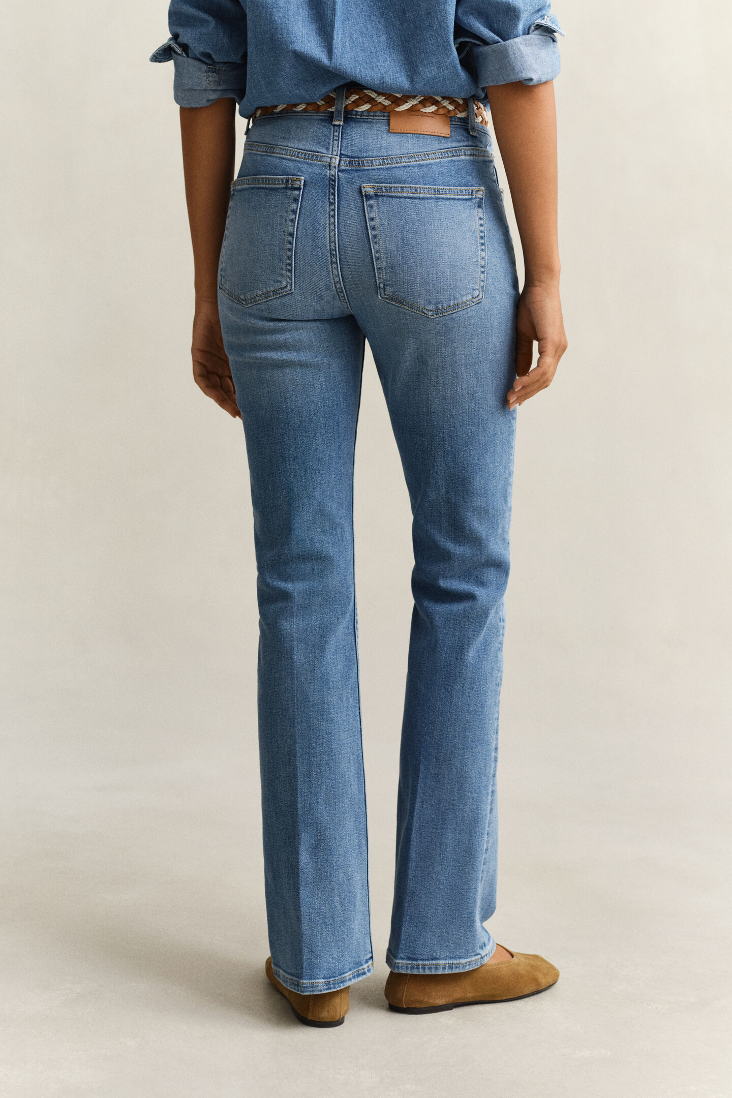 Flared Stretch Jeans