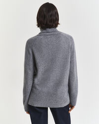 Soft Wool Cashmere Blend Turtleneck Sweater