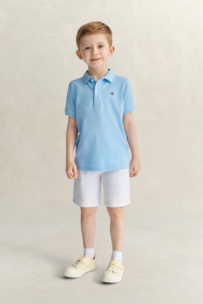 Kids Shield Piqu&eacute; Polo Shirt