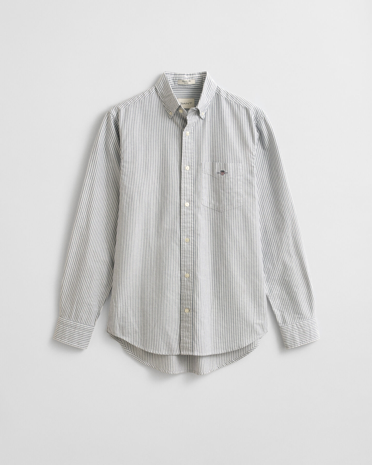 Regular Fit Banker Stripe Classic Oxford Shirt